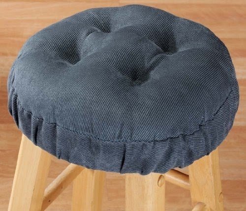 Twillo Bar Stool Seat Cushion by Miles Kimball
