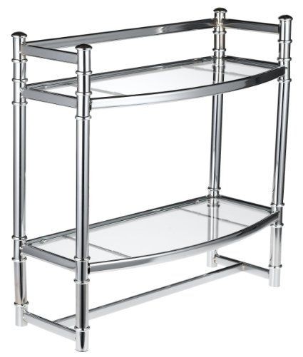 Zenith Studio Accents Wall Shelf, Chrome