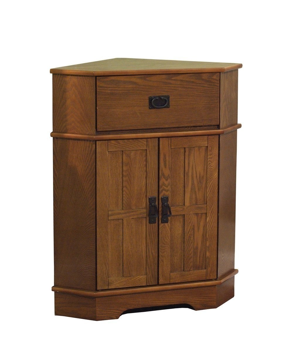 TMS Mission Corner Cabinet
