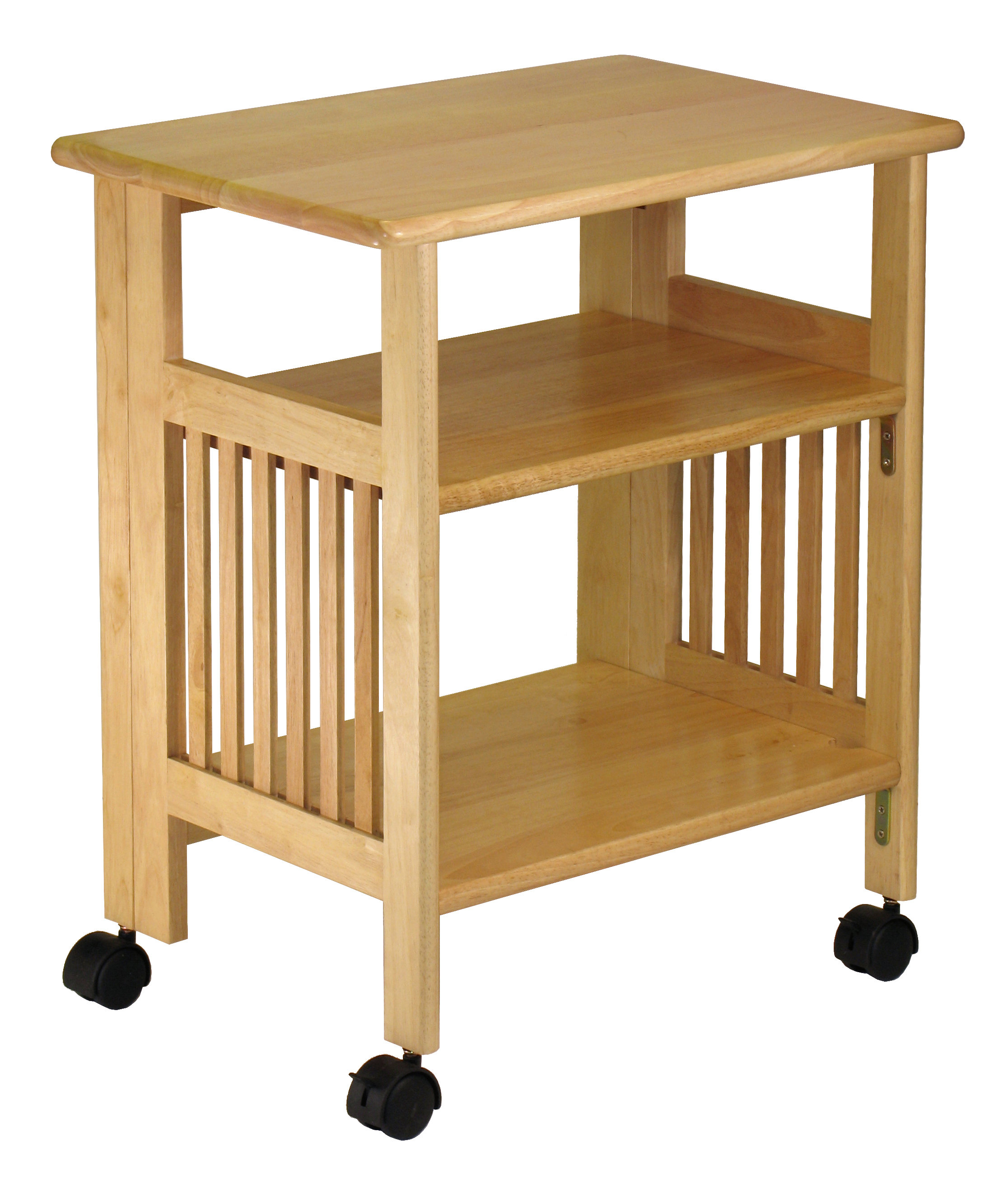 Winsome Wood Foldable Mission Cart, Natural
