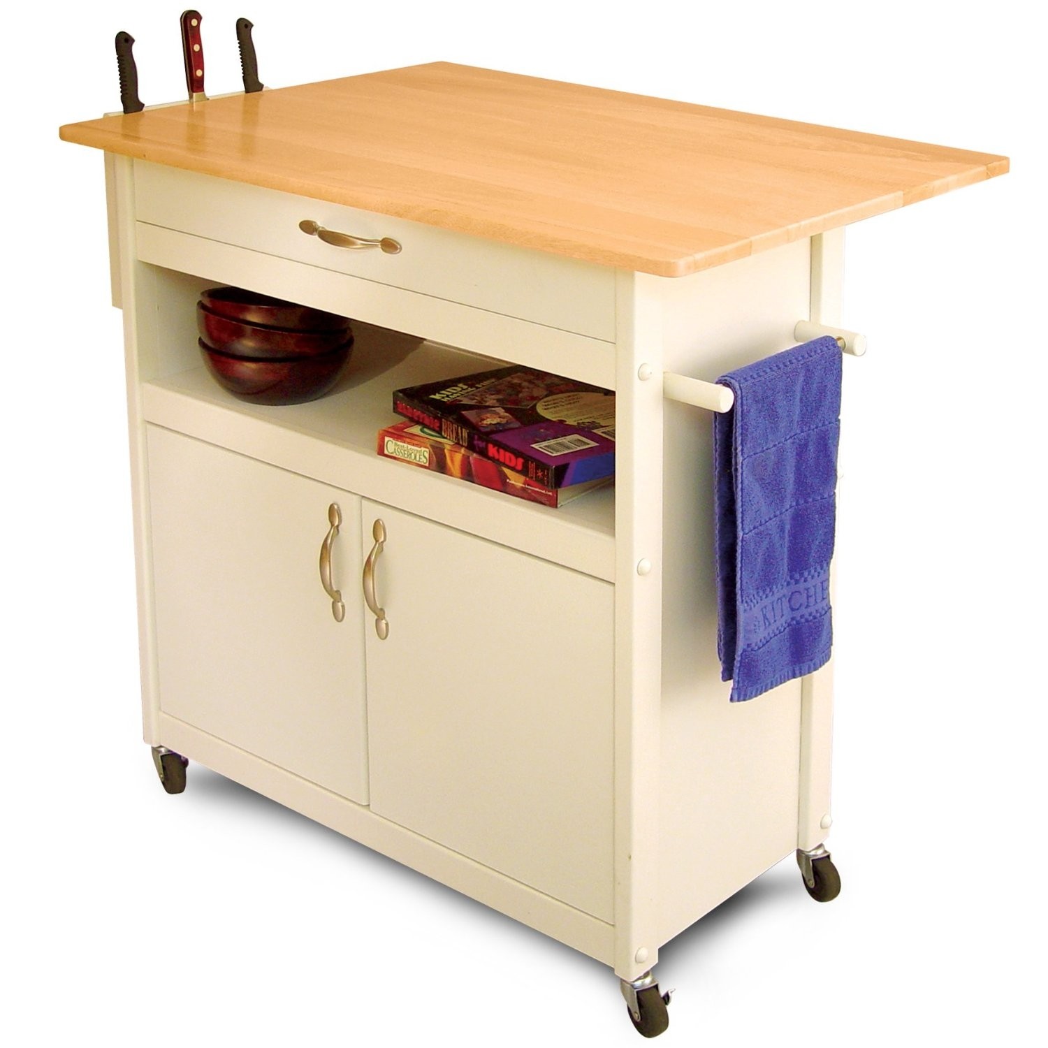 Catskill Craftsmen Drop Leaf Utility Cart