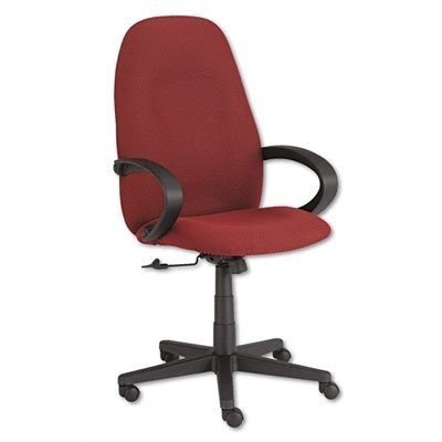 Global 4560BKIM52 Enterprise Management High-Back Swivel and Tilt Chair, Burgundy
