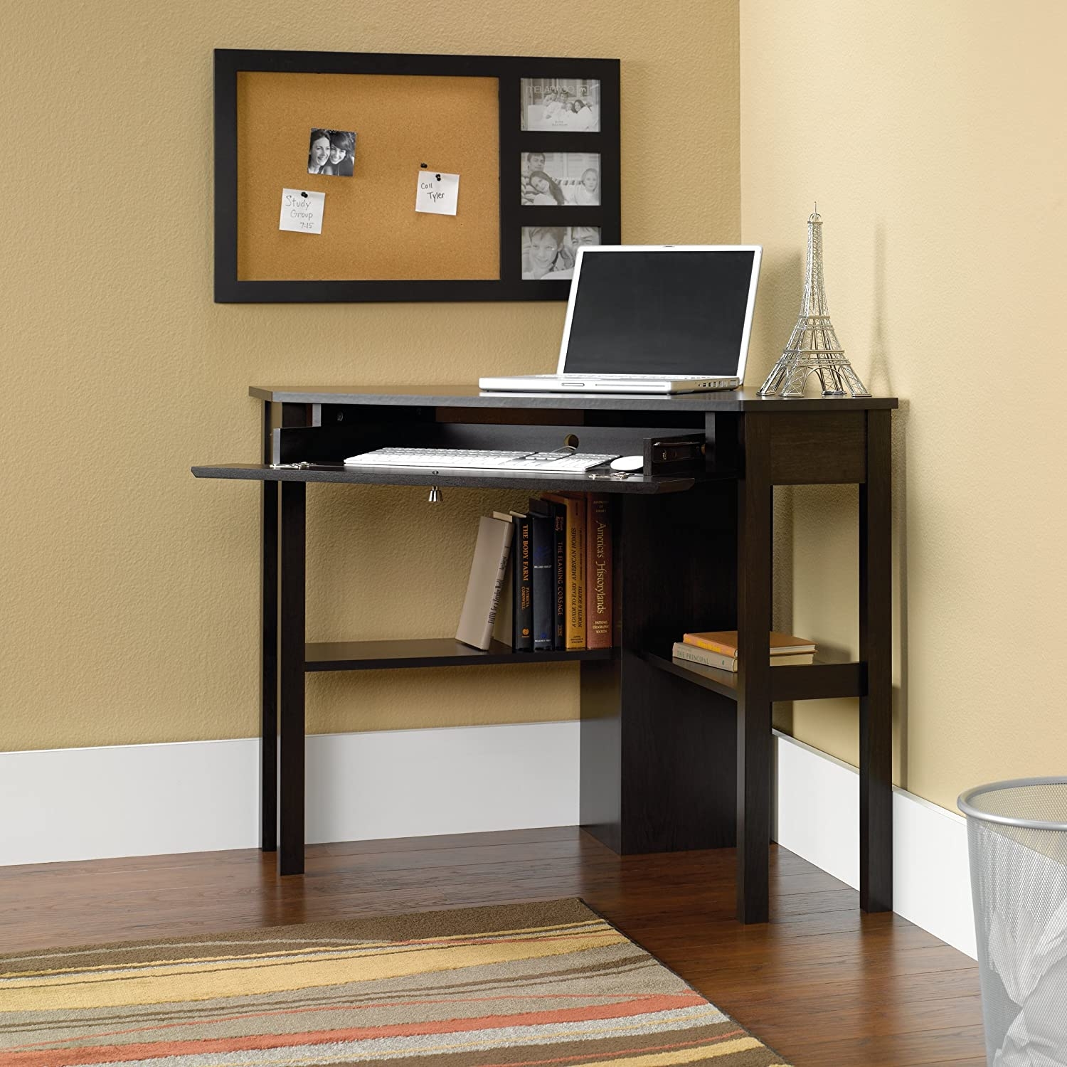 Sauder Corner Computer Desk - Cinnamon Cherry