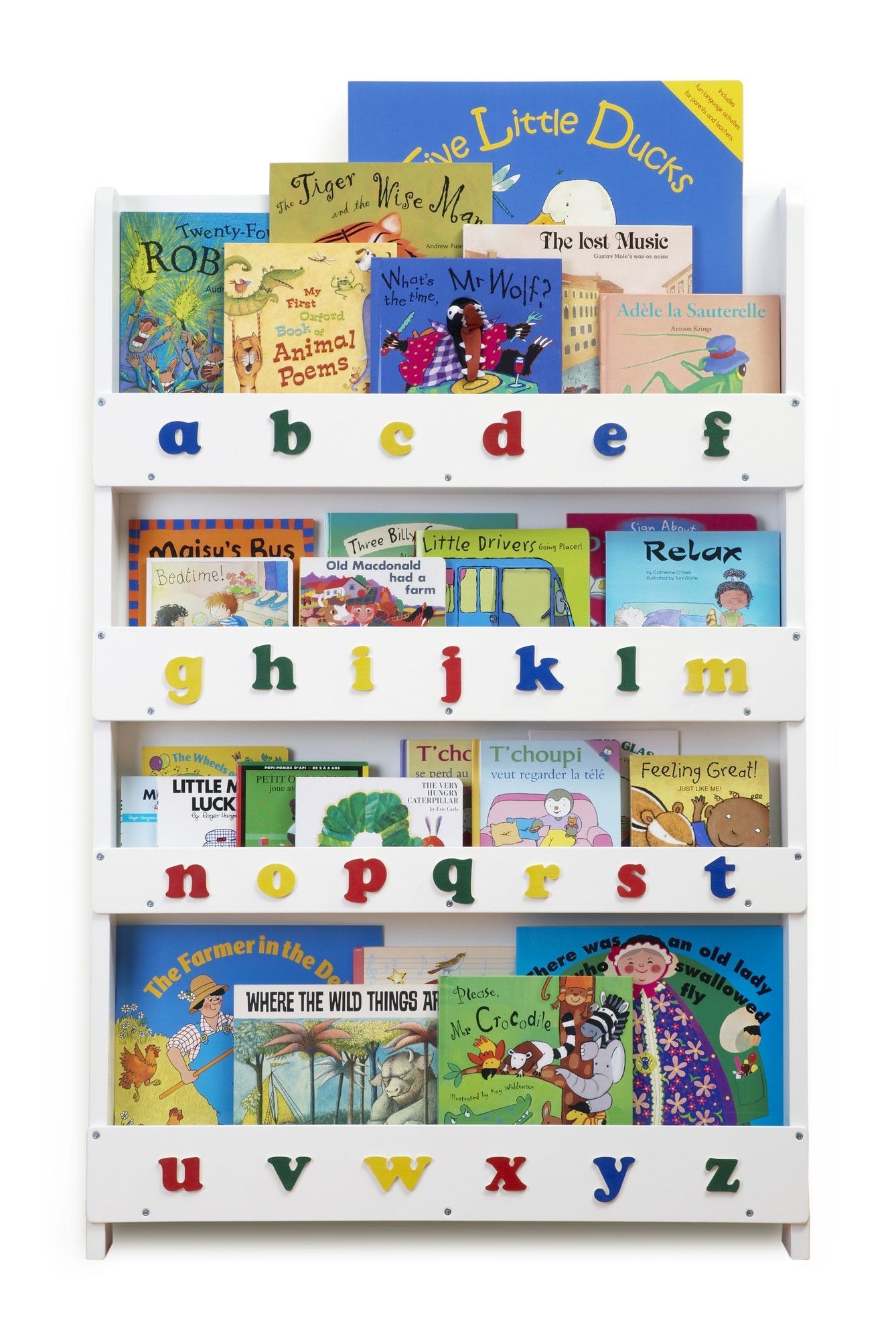 Tidy Books Kids Bookcase, White