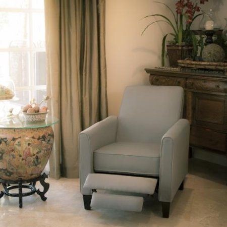 Best Davis Recliner Club Chair, Grey