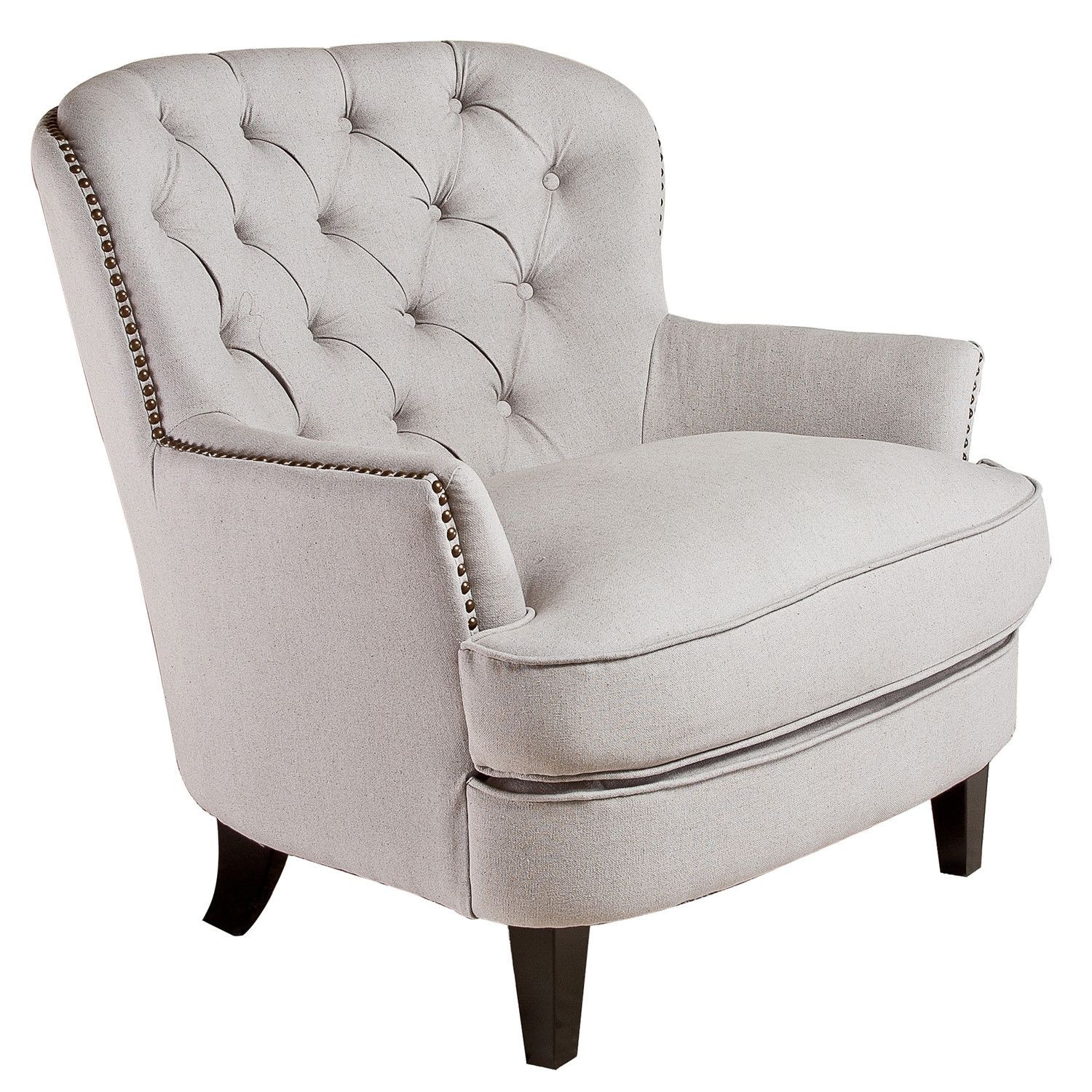 Best Selling  Tufted Fabric Club Chair