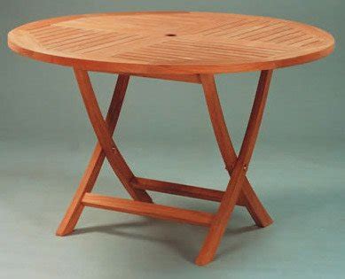 Butterfly 47-Inch Round Folding Table