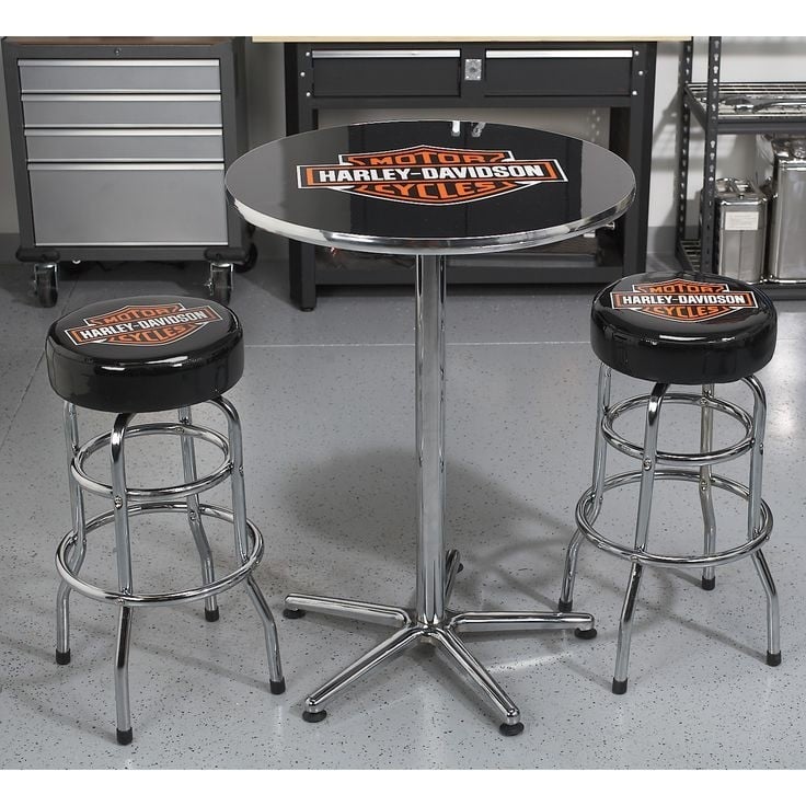 Harley-Davidson Bar & Shield Bar Stool