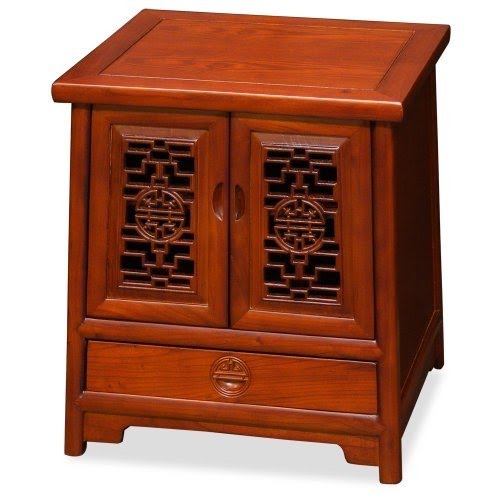 Elmwood Longevity Design Ming Nightstand - Honey
