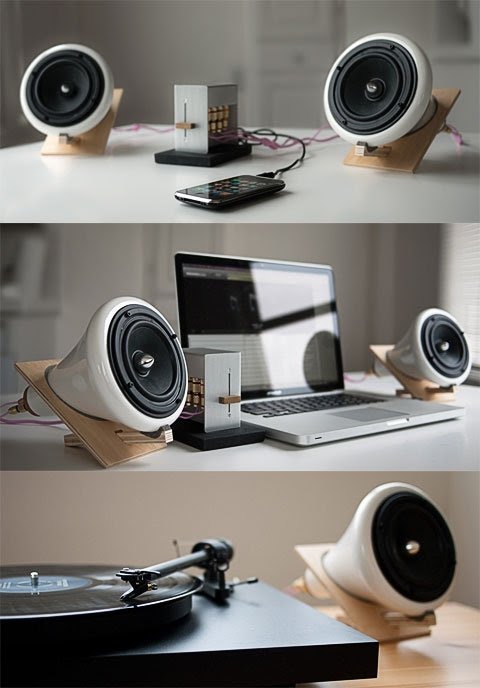 Ikea hack speaker stand