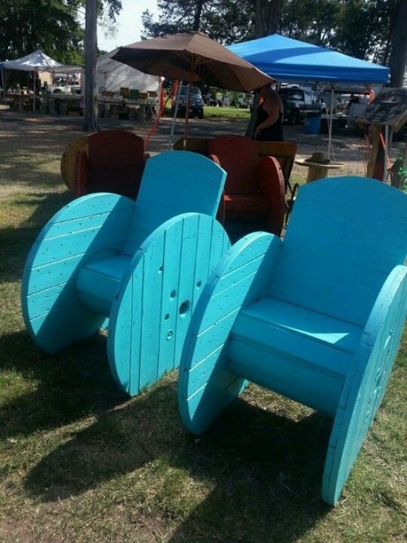 Wooden garden chairs 1