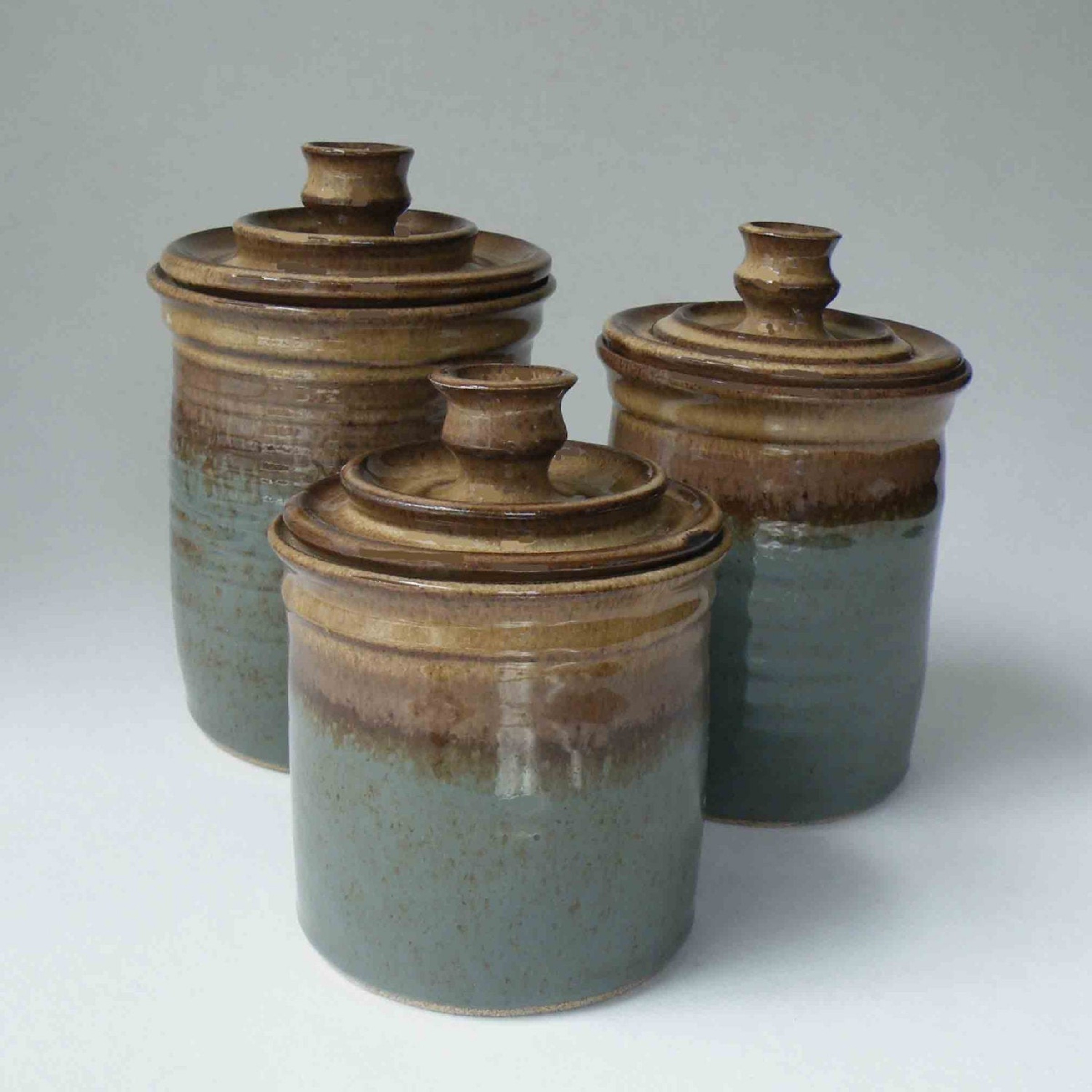 Made to order kitchen set of 3 canisters