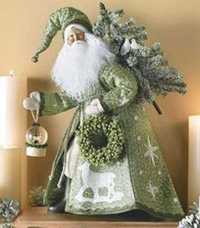 Santa figurines collectibles