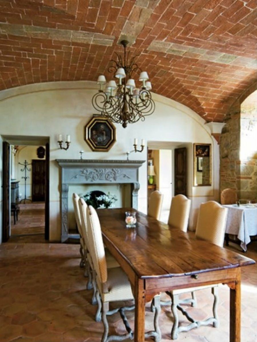 Dining table with drawers