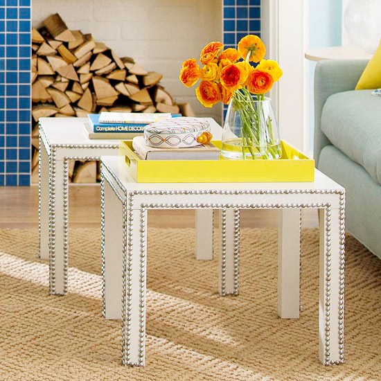 Ikea side table white