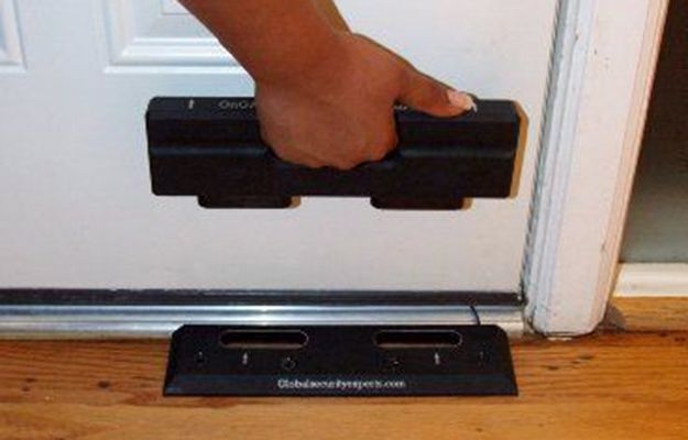 Security door brace