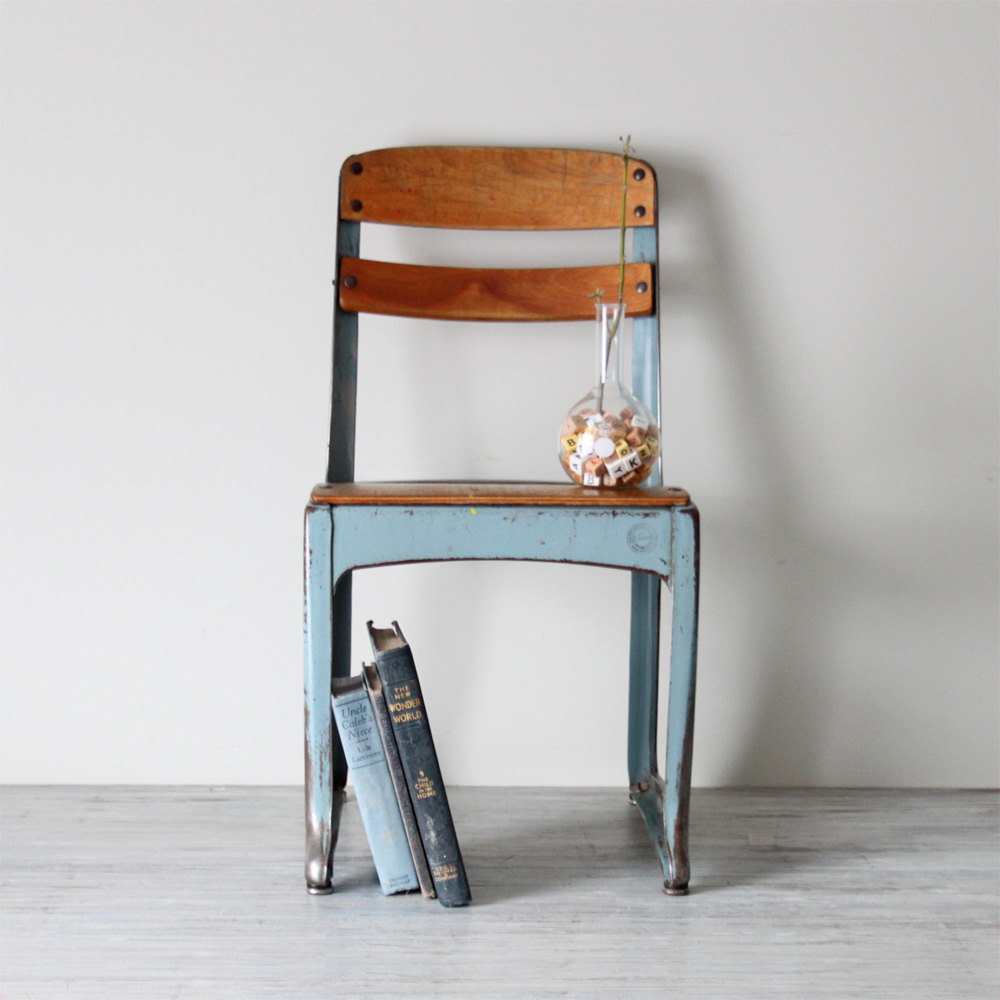 Antique school chair