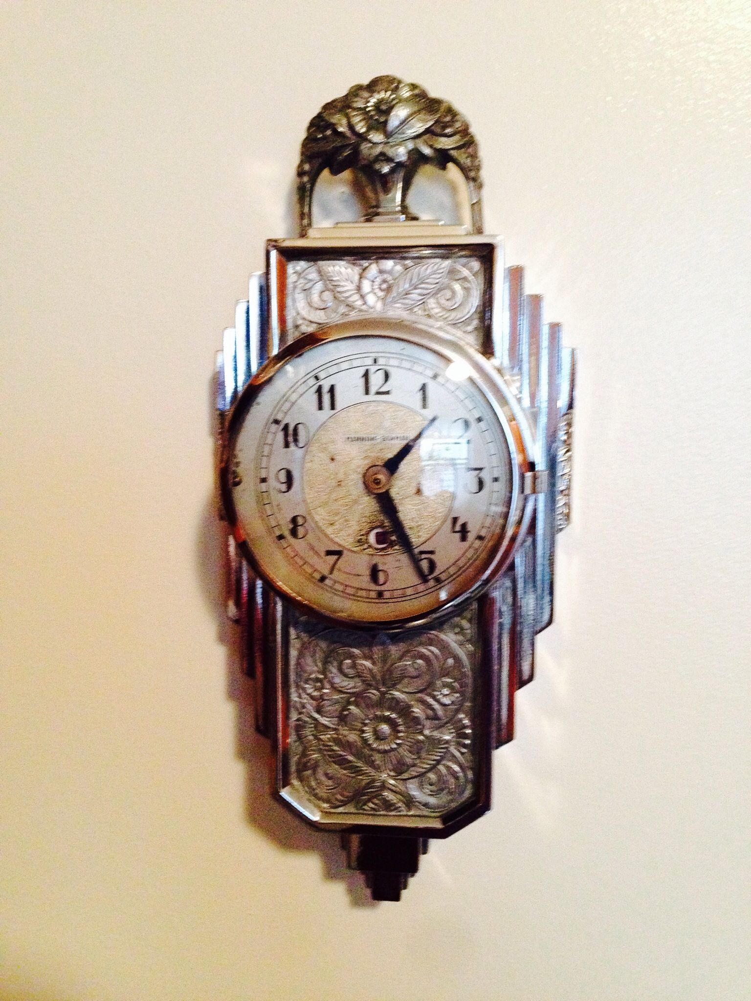 Art deco wall clock 11