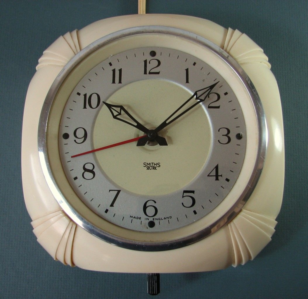 Art deco wall clock