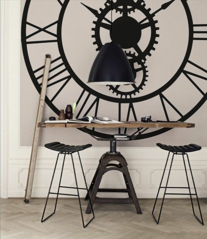 Based on the giant clock at the musee dorsay in