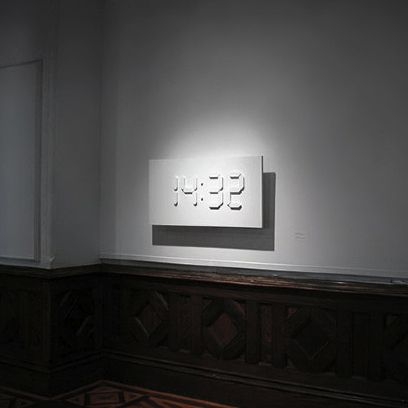 Digital wall clock 35