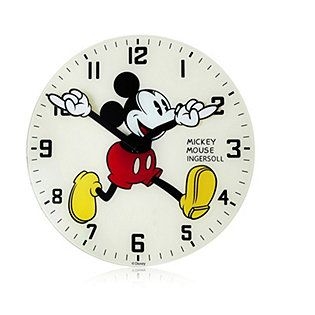 Disney mickey mouse movable arms wall clock