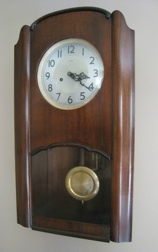 Enfield english antique art deco wall clock