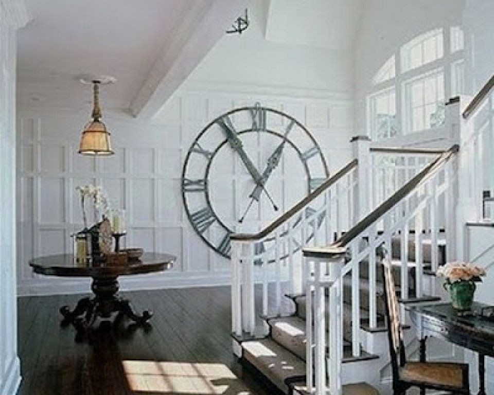 Giant wrist watch wall clock