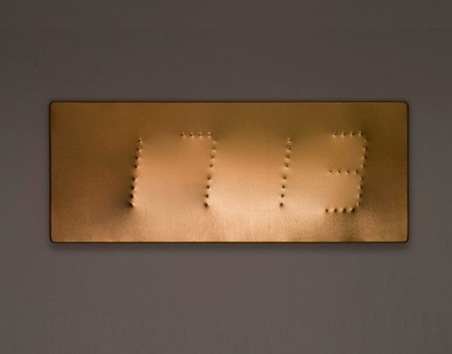 Modern digital wall clock 2