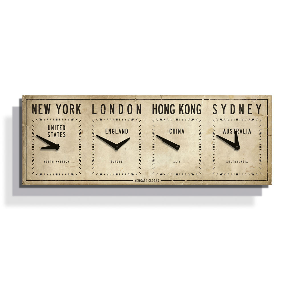 Newgate 39 fleet street time zone 39 wall clock in