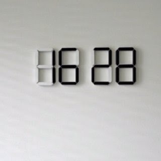 Oled digital wall clock