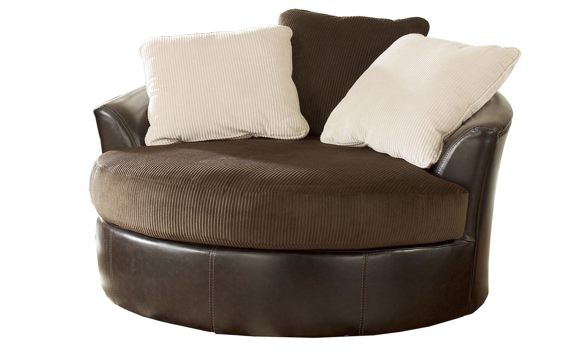 Oversized swivel chairs