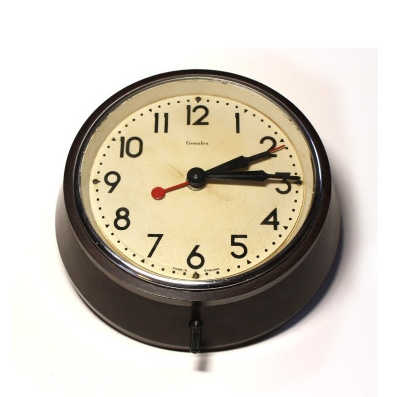 Vintage electric clock