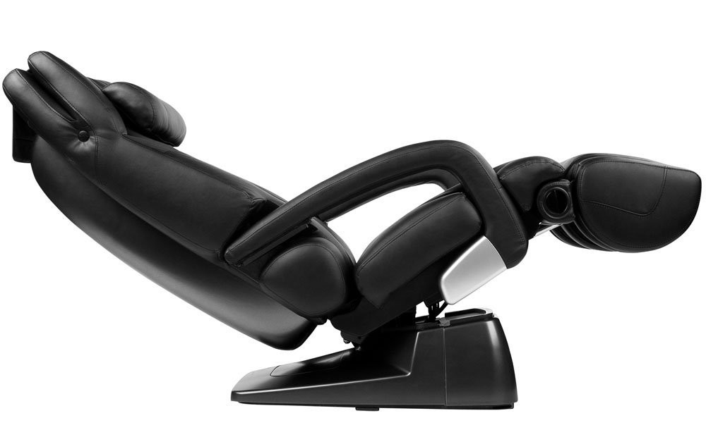 Black Human Touch AcuTouch HT-7450 Robotic Massage Chair Zero Gravity Recliner Factory Refurbished Anti Gravity Ergonomic Massager Recliner with Heat + Factory Warranty Included
