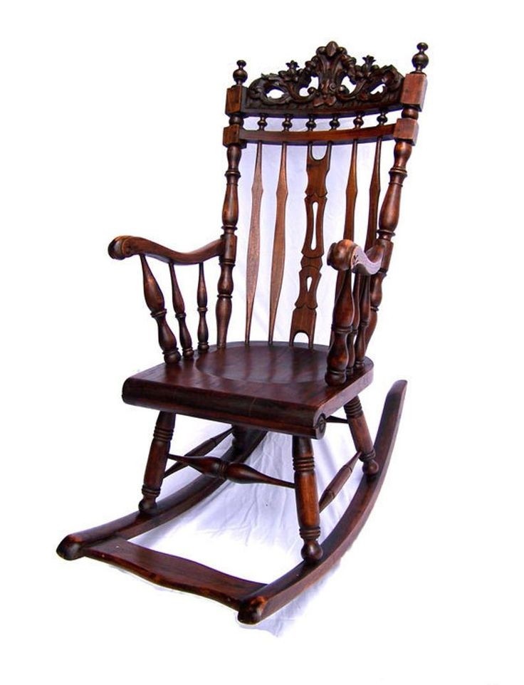 Reserved for s j summers antique rocking