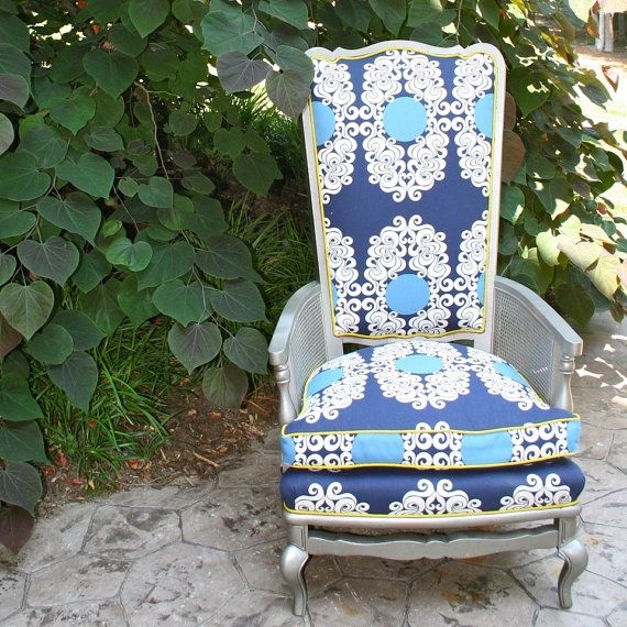 Vintage High Back Chair