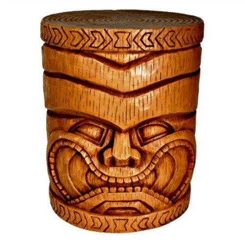 Tiki Stool Collectible Hawaiian Decoration Sculpture