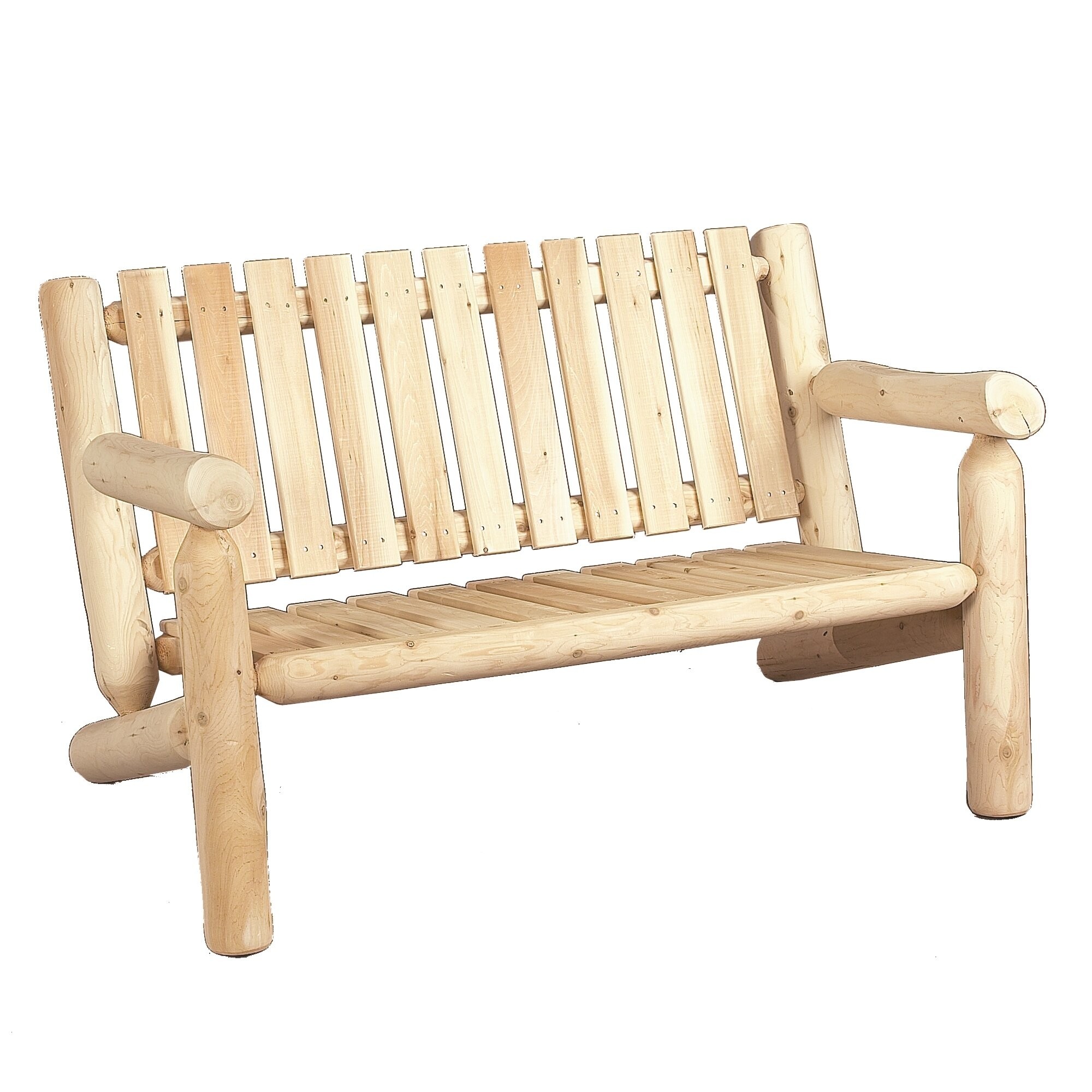 Cedarlooks 0100006 4-Feet Log Cedar Bench