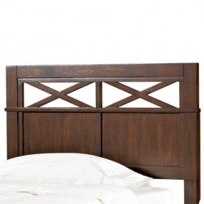 Powell Landon Antique Walnut Twin Size Panel Headboard