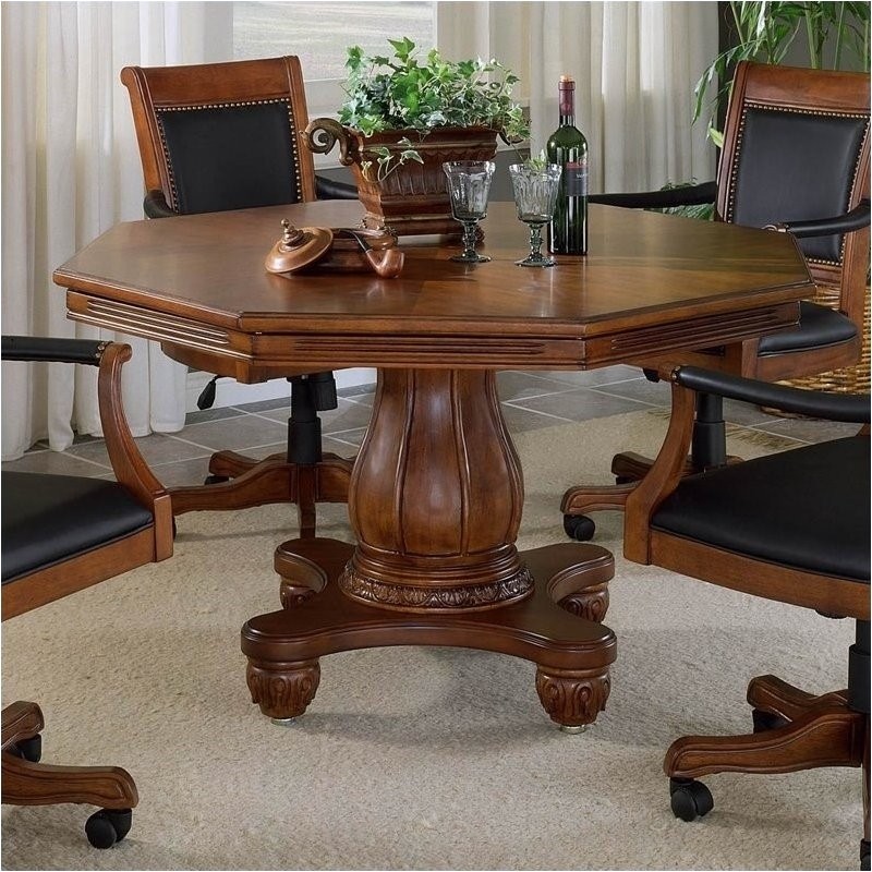Hillsdale Kingston Game Table in Black