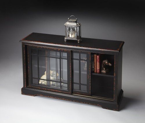 Midnight Rose Bookcase Console Masterpiece - 3043250