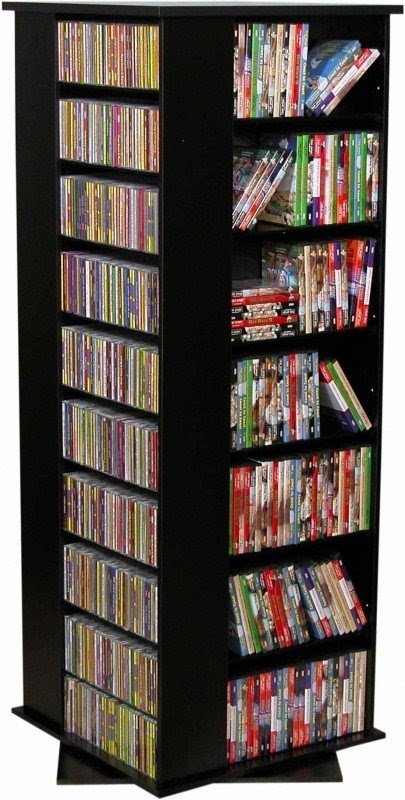 Revolving Media Tower Grand in Black