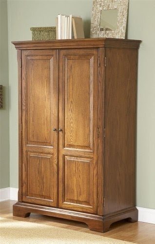 Riverside Seville Square Computer Armoire
