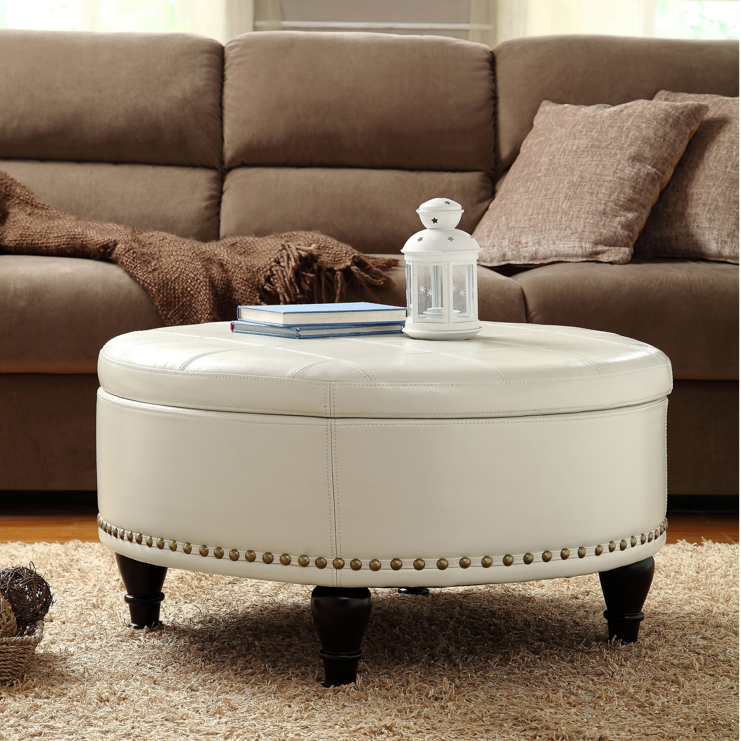 Augusta Storage Ottoman