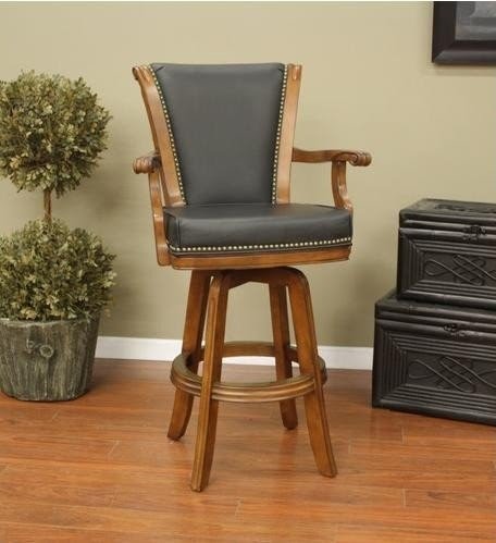 American Heritage Billiards Napoli Bar Stool in Chardonnay
