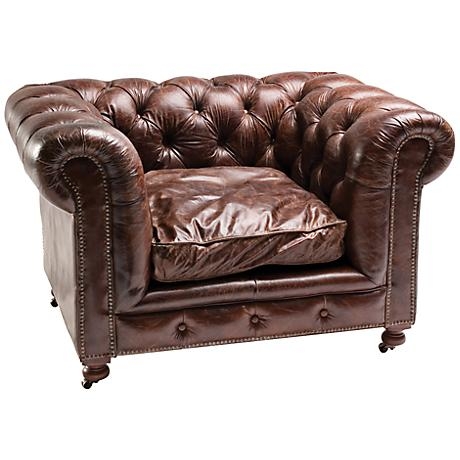 Conrad Club Chair - Cigar