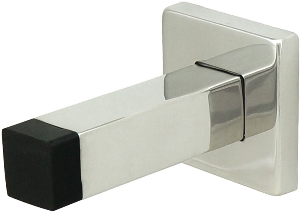 INOX DSIX14-32 Wall Mount Door Stop, Bright Chrome
