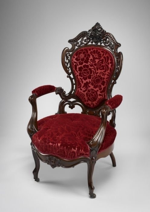 Victorian parlor chair