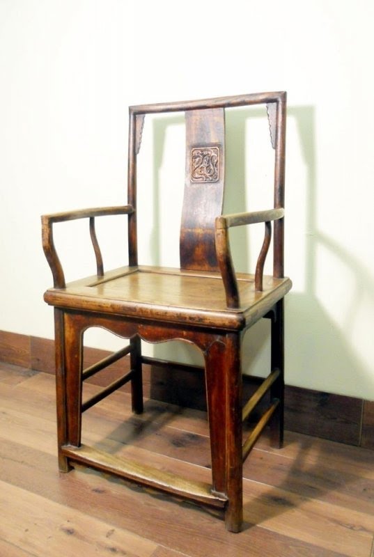 Antique Chinese Arm Chair 5266 Southern Official Hat Chairs Circa 1800 1849