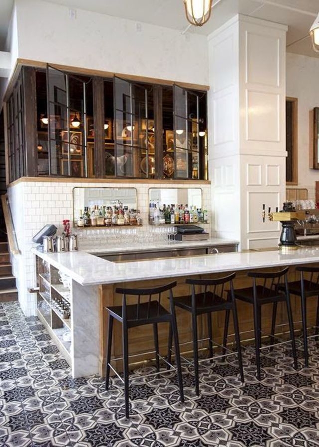 Commercial kitchen island